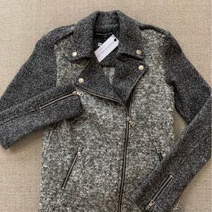Generation Love wool moto jacket, with tags/ never worn. Women’s XS
